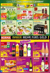 Gazetka promocyjna Norma - Norma - Gazetka - ważna od 15.08 do 15.08.2022 - strona 10 - produkty: apfel, beere, bier, dell, dressing, ecco, eis, elle, erdbeere, fisch, flasche, frucht, früchte, Geflügel, getränk, gewürz, gouda, grapefruit, hartkäse, hero, himbeer, himbeere, hirtenkäse, joghur, joghurt, Käse, kühlregal, mais, milch, natur, olive, oliven, pasta, pils, pilsener, premium pils, radler, regal, rosato, rotwein, salami, salat, schinken, schoko, Skyr, thunfisch, Ti, torte, wein