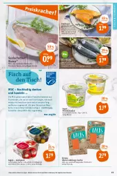 Gazetka promocyjna Tegut - Angebote der Woche - Gazetka - ważna od 15.01 do 15.01.2022 - strona 15 - produkty: angebot, angebote, antipasti, asti, Becher, bio, dekoration, eis, erde, feinkost, filet, fisch, fische, Fischer, fleisch, HP, kirsch, krone, lachs, lachsfilet, mac, natur, olive, oliven, paprika, saft, salat, Schere, seelachsfilet, tender, Ti, tisch, wolfsbarsch