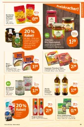 Gazetka promocyjna Tegut - Angebote der Woche - Gazetka - ważna od 15.01 do 15.01.2022 - strona 23 - produkty: antipasti, asti, bernbacher, beutel, bio, blume, blumen, blumenöl, bolognese, eintopf, eis, filet, filets, fisch, flasche, früchte, gin, grüne oliven, in olivenöl, knorr, kochbeutel, korn, kräuter, lebensmittel, natur, natura, nudel, olive, oliven, olivenöl, reis, salat, salatkrönung, sauce, saupiquet, soja, sonnenblume, sonnenblumen, sonnenblumenöl, tabasco, teigwaren, thomy, thunfisch, Ti, topf, Trockenfrüchte, Vegeta