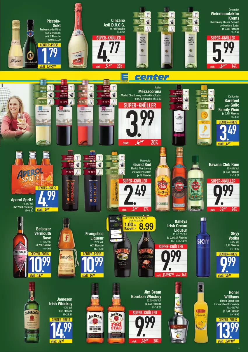 Aktueller Prospekt E Center - Angebote der Woche - von 07.03 bis 12.03.2022 - strona 15 - produkty: Ti, vodka