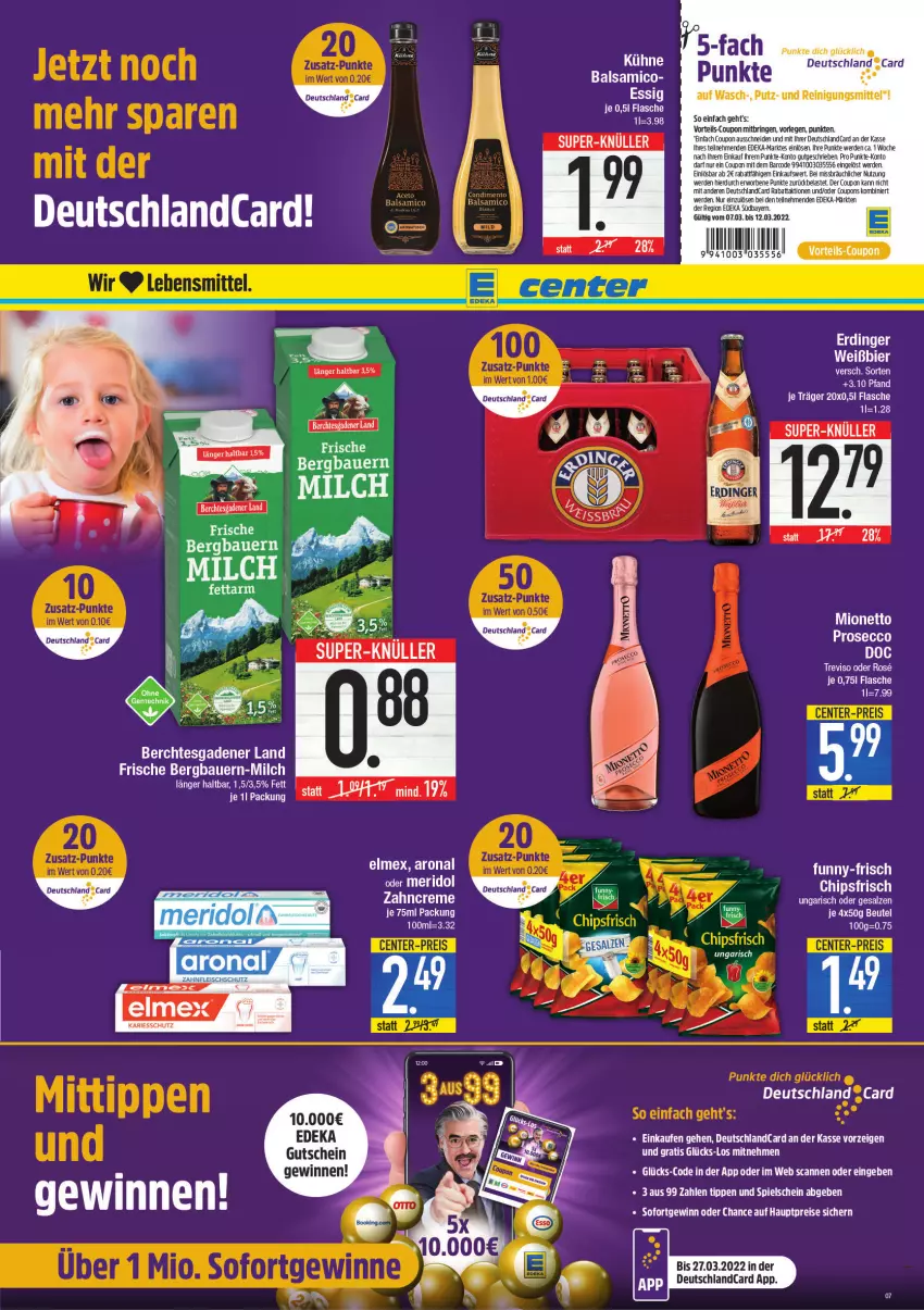 Aktueller Prospekt E Center - Angebote der Woche - von 07.03 bis 12.03.2022 - strona 7 - produkty: eis, Kühne, Ti