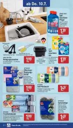 Gazetka promocyjna Aldi Nord - Von Montag - Gazetka - ważna od 12.07 do 12.07.2025 - strona 20 - produkty: besteck, beutel, bürste, bürsten, Clin, dell, deo, edelstahl, elle, flasche, Germ, gin, isolierkanne, korb, kraft, küche, Küchen, limette, limetten, Löffel, Maschinenpfleger, Mett, metten, mikrofaser, Mode, müllbeutel, Optiwisch, pfanne, pfannen, pfirsich, recyclingmaterial, reiniger, Reinigung, reinigungstücher, Ria, schüssel, schwamm, Sport, spülmaschinen, Ti, Tiere, tücher, und pfanne, waschmittel, ZTE