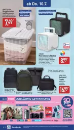 Gazetka promocyjna Aldi Nord - Von Montag - Gazetka - ważna od 12.07 do 12.07.2025 - strona 24 - produkty: aldi, ambia, beleuchtung, decke, Deckel, dell, Elektro, elle, erde, gewinnspiel, gin, Jubiläums, Laptop, mac, Mode, ndk, Ria, ring, rucksack, sac, Tasche, Ti, topf, ZTE