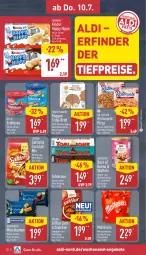 Gazetka promocyjna Aldi Nord - Von Montag - Gazetka - ważna od 12.07 do 12.07.2025 - strona 30 - produkty: aldi, angebot, angebote, aus der tiefkühlung, beutel, biscotto, brot, cocktail, Dr. Oetker, eis, elle, erdnüsse, ferrero, Hefe, hipp, keks, kekse, Kinder, knäckebrot, korn, kuchen, lorenz, malteser, malz, meersalz, milch, mövenpick, pizza, reis, riegel, ristorante, ristorante pizza, saltletts, salz, schoko, schokolade, teller, Ti, tiefpreis, toblerone, ültje, waffeln