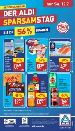 Gazetka promocyjna Aldi Nord - Von Montag - Gazetka - ważna od 12.07 do 12.07.2025 - strona 36 - produkty: aldi, aus der tiefkühlung, auto, Becher, beutel, cola, filet, filets, flasche, gin, Havana Club, joghur, joghurt, kondensmilch, lachs, lachsfilet, lachsfilets, limette, limetten, magazin, mars, Mett, metten, milch, mojito, papier, rum, sahne, Sahnejoghurt, telefon, Ti, volvic, zott, ZTE