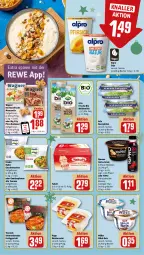 Gazetka promocyjna Rewe - Prospekte - Gazetka - ważna od 07.12 do 07.12.2024 - strona 10 - produkty: alpro, arla, banane, Becher, bio, butter, coupon, danone, drink, eis, erdnuss, Erdnussbutter, fertiggericht, frosta, geschnetzeltes, himbeer, Meister, milch, mozzarella, Müller, nuss, pfanne, pizza, Popp, reis, rel, salat, Skyr, soja, Ti, wagner, weidemilch, Yo, YouCook, Zelt