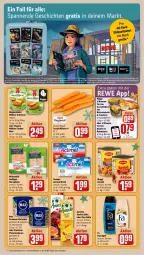 Gazetka promocyjna Rewe - Prospekte - Gazetka - ważna od 07.12 do 07.12.2024 - strona 15 - produkty: actimel, actimel drink, amecke, Becher, Brei, buch, cordon bleu, coupon, croutons, danone, danone actimel drink, dell, drink, duschgel, eis, erde, fa duschgel, Geflügel, guthabenkarte, kartoffel, kartoffelbrei, lieferservice, maggi, mit röstzwiebeln, möhren, mortadella, nudel, nudeln, pistazien, ravioli, reis, röstzwiebeln, rügenwalder, rügenwalder mühle, säfte, salz, sauce, schnitzel, snack, terrine, Ti, wiesenhof, zwiebel, zwiebeln