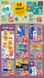 Gazetka promocyjna Rewe - Prospekte - Gazetka - ważna od 07.12 do 07.12.2024 - strona 16 - produkty: aloe vera, aqua, auto, body, body milk, bübchen, coupon, duschgel, eis, feuchttücher, Finish, garnier, geschirr, geschirrspülmittel, gin, honig, Labello, listerine, mundspülung, nivea, pampers, pampers baby dry, Pants, pril, rebell, reiniger, reis, riegel, shampoo, spülmittel, spülung, Tagespflege, Ti, tisch, total care, tücher, Wahre Schätze, windeln