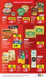 Gazetka promocyjna Lidl - Aktionsprospekt - Gazetka - ważna od 29.07 do 29.07.2023 - strona 19 - produkty: Alpenhain, angebot, barilla, batida, butter, coupon, die ofenfrische, Dr. Oetker, eis, elle, frischkäse, gin, giovanni rana, gnocchi, granini, irische butter, Käse, kerrygold, mangaroca, miree, obazda, Ofen, pfanne, pfannen, pizza, pizza tradizionale, Rana, reis, Süßrahmbutter, teller, Ti, tradizionale, ZTE