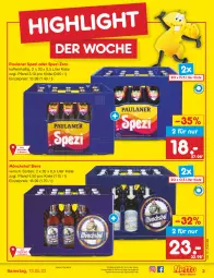 Gazetka promocyjna Netto Marken-Discount - Filial-Angebote - Gazetka - ważna od 13.05 do 13.05.2023 - strona 3 - produkty: angebot, bestpreis, bier, Biere, eis, mönchshof, Paula, paulaner, reis, Spezi, Ti, ZTE