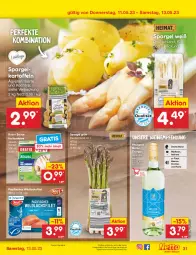 Gazetka promocyjna Netto Marken-Discount - Filial-Angebote - Gazetka - ważna od 13.05 do 13.05.2023 - strona 31 - produkty: angebot, bestpreis, eis, filet, fisch, fische, früchte, früchten, hollandaise, kartoffel, kartoffeln, knorr, lachs, lachsfilet, meeresfrüchte, Müller, pasta, qualitätswein, reis, sauce, sauce hollandaise, spargel, spargel grün, Ti, wein, weine, Weißwein, Wild, wildlachs, ZTE