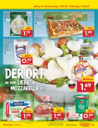 Gazetka promocyjna Netto Marken-Discount - Filial-Angebote - Gazetka - ważna od 13.05 do 13.05.2023 - strona 33 - produkty: angebot, auer, Bau, Bauer, bestpreis, brot, eis, gewürz, gewürzquark, gouda, joghur, joghurt, korn, lieken, milram, mozzarella, pizza, Pizzateig, quark, reis, rel, sauce, schlagrahm, Ti, tomate, tomaten, tomatensauce, urkorn, zott, zottarella, zottarella minis, ZTE