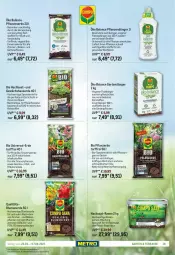 Gazetka promocyjna Metro - Garten und Terrasse - Gazetka - ważna od 07.04 do 07.04.2021 - strona 19 - produkty: balkonpflanzen, Bau, bio, blume, blumen, blumenerde, Clin, dünger, eis, elle, erde, flüssigdünger, Garten, Gartenpflanze, Gewächshaus, kräuter, mac, obst, pflanze, pflanzen, pflanzerde, rasen, rasensamen, reis, rezept, rwe, Spezi, teller, Ti