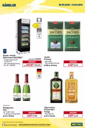 Gazetka promocyjna Metro - Wochen-Angebote Händler - Gazetka - ważna od 13.09 do 13.09.2025 - strona 2 - produkty: angebot, auer, auto, beleuchtung, eis, flasche, frucht, Germ, getränk, getränke, Glastür, granini, granini die limo, jacobs, jacobs krönung, jägermeister, kräuter, kräuterlikör, kühlschrank, LG, likör, limo, Meister, Metro, metro gastro, natur, natura, orange, Palette, rotkäppchen, Schrank, sekt, Ti, tisch