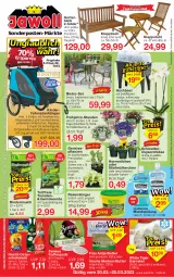 Gazetka promocyjna Jawoll - Prospekte - Gazetka - ważna od 25.03 do 25.03.2023 - strona 1 - produkty: angebot, angebote, Anhänger, auer, ball, Bank, bio, blume, blumen, blumenkohl, braun, butter, dekoration, dünger, eimer, eis, elle, erde, Fahrrad, frau antje, garnelen, Garten, gartenbank, Gemüseerde, Holz, Insektennetz, kaffee, kaffeepads, Kinder, Kinderfahrrad, klappstuhl, klapptisch, kohlrabi, kopfsalat, kraft, listerine, Mett, möbel, mundspülung, nestlé, orchidee, pflanze, pflanzen, prophete, rasen, rasendünger, reifen, reis, rind, rindenmulch, sac, salat, salz, Schmetterling, schmetterlingsorchidee, schoko, schokolade, sekt, senseo, sonderposten, Spezi, spülung, stauden, stuhl, Stühl, teller, Ti, tisch, tomate, tomaten, topf