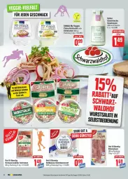 Gazetka promocyjna Edeka - Prospekte - Gazetka - ważna od 03.08 do 03.08.2024 - strona 10 - produkty: deka, Edelsalami, eis, flasche, fleisch, lebensmittel, reis, salami, salat, salatsauce, sauce, schinken, schinkenwurst, schwarzwälder schinken, Sylter, Ti, veggie, wurst, ZTE