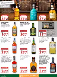 Gazetka promocyjna Globus - Prospekte - Gazetka - ważna od 23.04 do 23.04.2022 - strona 14 - produkty: angebot, angebotspreis, apfel, Bowmore, eis, Finish, frucht, früchte, honig, irish whiskey, islay single malt, karamell, kilbeggan, laphroaig, mac, malz, mandarine, mandarinen, Rauch, reis, salz, schoko, schokolade, schott, scotch, scotch whisky, single malt, Ti, tisch, vanille, whiskey, whisky, zitrone, zitronen