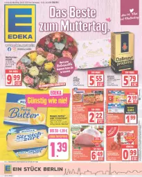 Gazetka promocyjna Edeka - Angebote der Woche - Gazetka - ważna od 13.05 do 13.05.2023 - strona 1 - produkty: angebot, Becher, bohne, bohnen, butter, dallmayr, deka, ente, lindt, meggle, prodomo, rel, Streichzart, Ti, ZTE