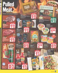 Gazetka promocyjna Edeka - Angebote der Woche - Gazetka - ważna od 13.05 do 13.05.2023 - strona 7 - produkty: auer, avocado, backofen, barbecue, Bau, Bauer, Becher, beef, bio, biofino, burger, cheddar, creme, deka, dip, discount, eis, ente, erde, flasche, fleisch, grill, guacamole, ketchup, mais, malz, marinade, natur, Ofen, reis, saft, schnitten, schwein, schweine, schweinenacken, tee, Ti, tomate, tomaten, tomatenketchup, top-preis, tortilla, tortillas, tulip, wein, weine, ZTE, zucker