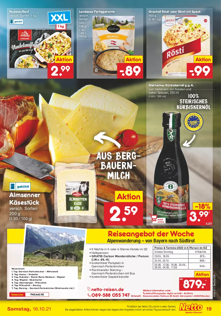 Aktueller Prospekt Netto Marken-Discount - Filial Angebote - von 11.10 bis 16.10.2021 - strona 19