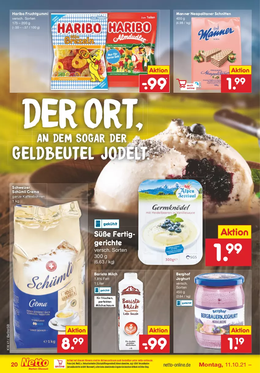 Aktueller Prospekt Netto Marken-Discount - Filial Angebote - von 11.10 bis 16.10.2021 - strona 20