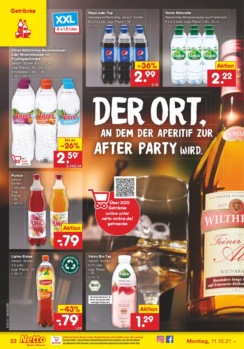 Aktueller Prospekt Netto Marken-Discount - Filial Angebote - von 11.10 bis 16.10.2021 - strona 22