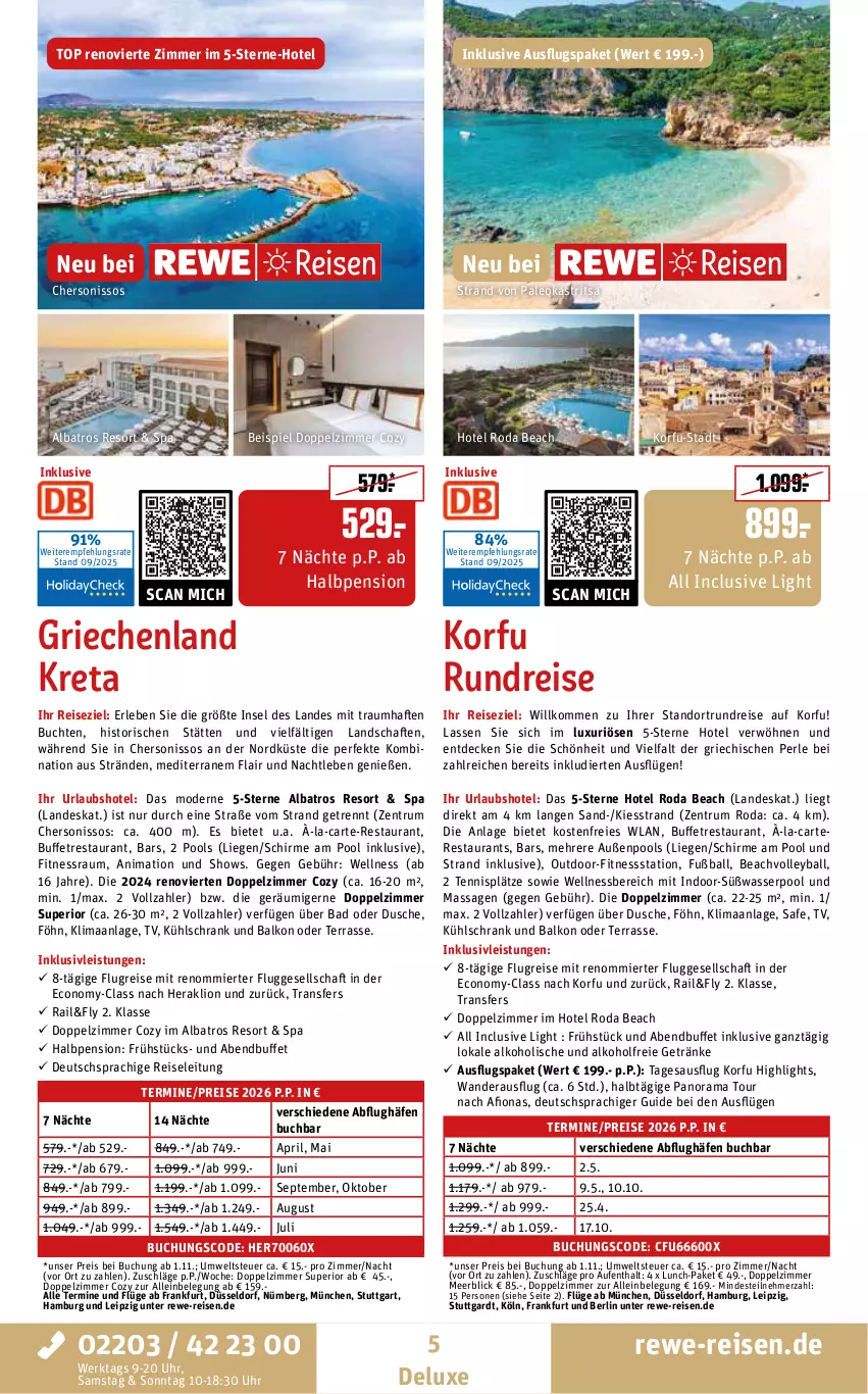 Aktueller Prospekt Rewe Reisen - Reiseprospekt - von 24.09 bis 31.10.2025 - strona 5 - produkty: alkohol, alkoholfreie getränke, Bad, ball, buch, decke, deutschsprachige reiseleitung, dusche, eis, Fußball, getränk, getränke, inklusivleistungen, kühlschrank, Liege, lion, Mode, pool, pril, rama, reis, rum, schirme, Schrank, Ti, uhr, wasser, wellnessbereich