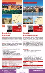 Gazetka promocyjna Rewe Reisen - Reiseprospekt - Gazetka - ważna od 31.10 do 31.10.2025 - strona 15 - produkty: Bad, buch, deutschsprachige reiseleitung, dusche, eis, elle, grana, inklusivleistungen, Liege, Metro, Mode, ouzo, pool, Rana, reis, rel, rum, schirme, Ti, tisch, uhr, wasser