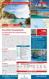 Gazetka promocyjna Rewe Reisen - Reiseprospekt - Gazetka - ważna od 31.10 do 31.10.2025 - strona 19 - produkty: Bad, Badewanne, bett, Betten, buch, dusche, eis, elle, ente, erde, Etagenbett, Garten, gin, Hela, Holz, inklusivleistungen, kreuzfahrten, leine, mac, olive, oliven, Pax, Persona, pool, reis, reiseverlauf, rel, rum, rwe, Ti, uhr, Wanne, wasser