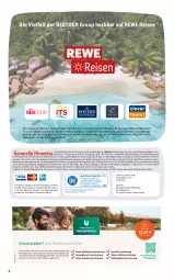 Gazetka promocyjna Rewe Reisen - Reiseprospekt - Gazetka - ważna od 31.10 do 31.10.2025 - strona 2 - produkty: buch, drucker, eis, elle, Engel, ente, erde, gin, kerze, LG, mastercard, natur, reis, rel, ring, Ti, trendtours touristik gmbh, ZTE