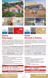 Gazetka promocyjna Rewe Reisen - Reiseprospekt - Gazetka - ważna od 31.10 do 31.10.2025 - strona 29 - produkty: auer, axe, Bad, Bademantel, bett, bio, buch, dusche, ecco, eis, ente, flasche, Garten, hama, inklusivleistungen, innenpool, kaffee, Kinder, kräuter, küche, Küchen, kurtaxe, leine, LG, Lübecker, mam, Mantel, Mode, pool, prosecco, rama, reis, rum, salz, SANTE, slip, Slipper, Tasche, tee, Ti, uhr, wasser, wein, wellnessbereich