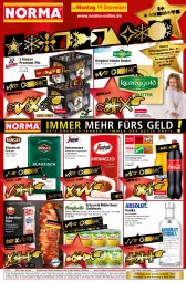 Gazetka promocyjna Norma - Norma - Gazetka - ważna od 26.12 do 26.12.2022 - strona 1 - produkty: Bebe, bohne, bohnen, butter, eis, elle, erbsen, filet, filterkaffee, flasche, fleisch, früchte, früchten, getränk, gewürz, gin, Goldmais, intermezzo, irische butter, kaffee, kühlregal, mais, Mantel, pils, premium pils, regal, reis, schuhe, schwein, schweine, schweinefilet, Speck, Ti, vodka, wein, weine