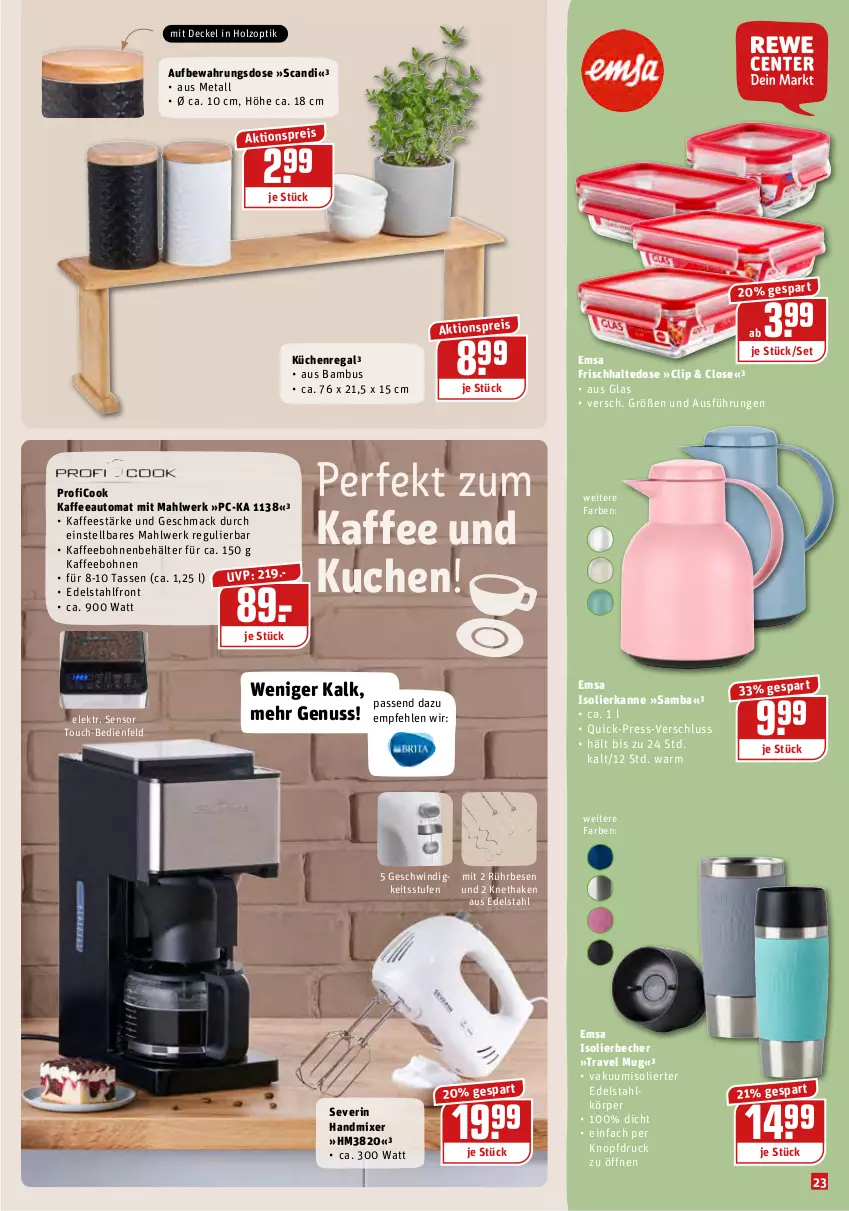 Aktueller Prospekt Rewe - Prospekte - von 23.08 bis 29.08.2021 - strona 23