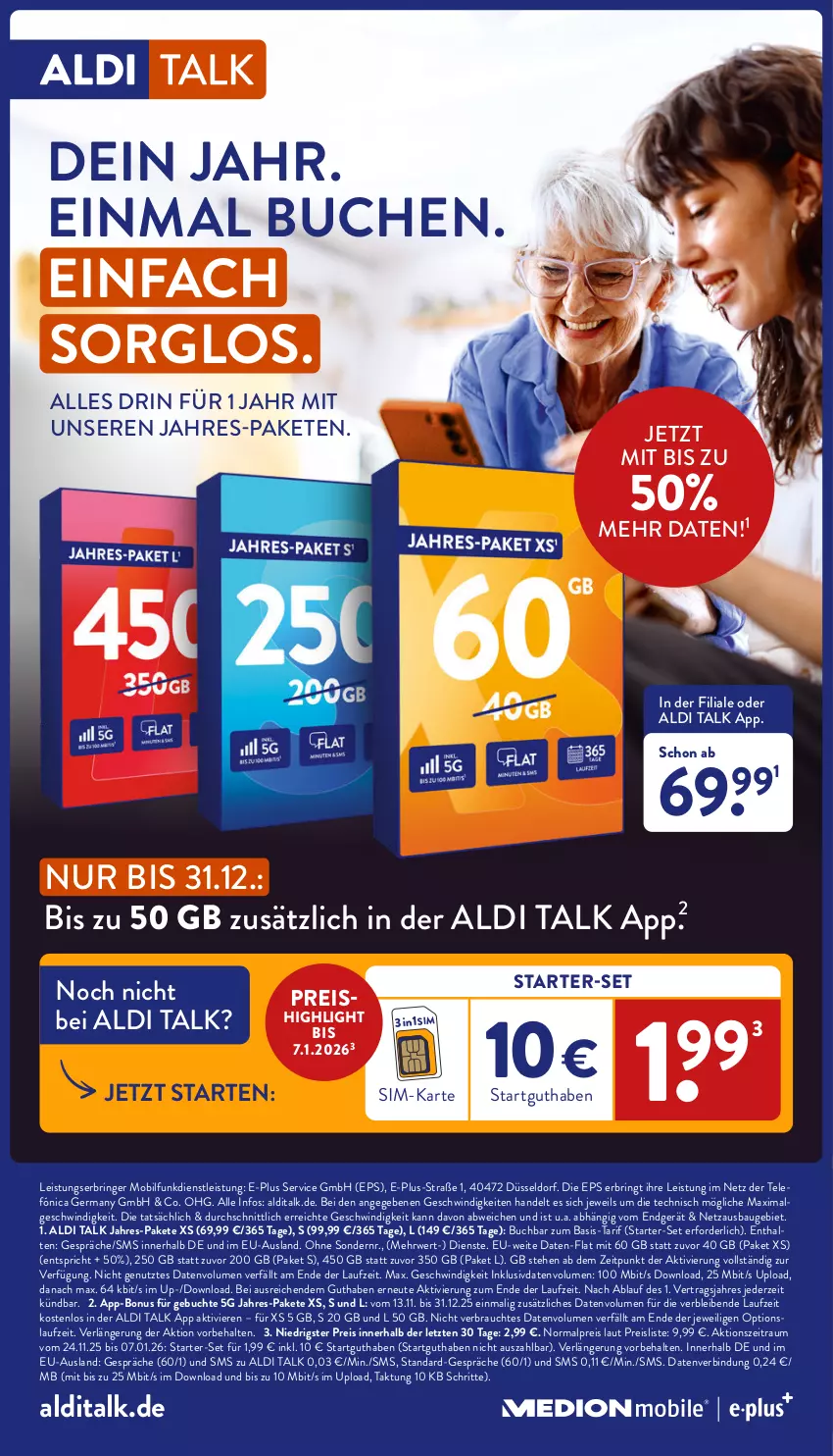 Aktueller Prospekt Aldi Nord - Von Montag - von 08.12 bis 13.12.2025 - strona 41 - produkty: aldi, aldi talk, Bau, buch, eis, Germ, LG, Rauch, reis, ring, rwe, sim, Ti, usb, ZTE
