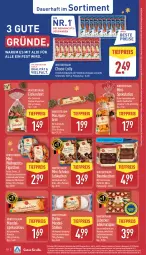 Gazetka promocyjna Aldi Nord - Von Montag - Gazetka - ważna od 13.12 do 13.12.2025 - strona 10 - produkty: aldi, auer, backwaren, Bau, brot, brut, butter, creme, Edelmarzipan, eis, eiskonfekt, Elektro, elle, früchte, früchten, gewürz, HP, kuchen, Laufen, Lebkuchen, Lübecker, mandel, mandeln, marzipan, milch, regal, reis, rum, schoko, schokolade, Stollen, süsswaren, Ti, tiefpreis, vollmilch, Weiße Schokolade, Wichtel, Yo, Zartbitterschokolade