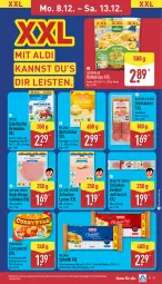 Gazetka promocyjna Aldi Nord - Von Montag - Gazetka - ważna od 13.12 do 13.12.2025 - strona 11 - produkty: aldi, beutel, bratwurst, burger, butter, butterkäse, curry, currywurst, Edelsalami, eis, Geflügel, gin, gouda, hinterschinken, hirtenkäse, Käse, LG, lyoner, Mett, mettwurst, milch, Reibekäse, rostbratwurst, salami, schinken, Ti, wurst, Yo, ZTE, zwiebel, zwiebelmettwurst