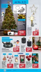 Gazetka promocyjna Aldi Nord - Von Montag - Gazetka - ważna od 13.12 do 13.12.2025 - strona 16 - produkty: Anhänger, auer, batterie, batterien, Bau, Baumspitze, dell, Duftkerze, elle, Germ, gin, Holz, kerze, Kette, Kugel, leds, lichterkette, Mode, Ria, ring, Tannenbaum, teller, Ti, timer, wasser, wassertank, Weihnachtskugeln, ZTE