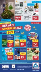 Gazetka promocyjna Aldi Nord - Von Montag - Gazetka - ważna od 13.12 do 13.12.2025 - strona 36 - produkty: aldi, aqua, auer, auto, Bau, Bauer, Baumschmuck, Baumspitze, Becher, beere, bohne, bohnen, butter, Butterspekulatius, cassis, erdbeere, flasche, frucht, fruchtjoghurt, getränk, gin, Glühwein, grüne bohnen, haribo, heidelbeere, joghur, joghurt, Kette, kulturtopf, LG, lichterkette, magazin, papier, pflanze, quad, rel, ring, Schmuck, Tannenbaum, telefon, Ti, topf, übertopf, Weihnachtsstern, wein, xmas, ZTE