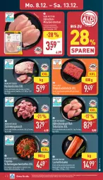 Gazetka promocyjna Aldi Nord - Von Montag - Gazetka - ważna od 13.12 do 13.12.2025 - strona 4 - produkty: braten, brustfilet, eis, filet, filets, fleisch, geschnetzeltes, gewürz, grill, gulasch, hackfleisch, hähnchenbrust, hähnchenbrustfilet, lachs, lachsfilet, lachsfilets, minutenschnitzel, paprika, rind, rinder, rinderhackfleisch, rwe, schinken, schnitzel, schwein, Ti, tisch, wein, Zelt