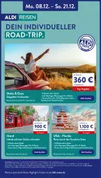 Gazetka promocyjna Aldi Nord - Von Montag - Gazetka - ważna od 13.12 do 13.12.2025 - strona 43 - produkty: aldi, angebot, auer, aust, Bau, buch, eis, elle, LG, reis, reise-highlights, Schal, sunshine, Ti, top-angebot, valletta, ZTE