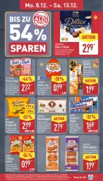 Gazetka promocyjna Aldi Nord - Von Montag - Gazetka - ważna od 13.12 do 13.12.2025 - strona 7 - produkty: aprikose, beutel, biscotto, brezel, brut, butter, creme, Dr. Oetker, eis, Elektro, elle, erdnuss, ferrero, Germ, gin, haselnuss, HP, joghur, joghurt, jumbo, kakao, Kinder, knoppers, Knusperflocken, korn, Kugel, Laufen, lorenz, mandel, marzipan, milch, moser, Moser Roth, müsli, nuss, pralinen, riegel, schoko, schokolade, storck, teller, Ti, vita, vitalis, vitalis müsli, vollmilch, Yo, Zartbitterschokolade, ZTE