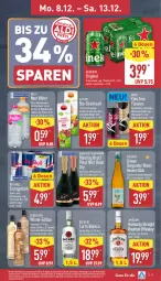 Gazetka promocyjna Aldi Nord - Von Montag - Gazetka - ważna od 13.12 do 13.12.2025 - strona 9 - produkty: Alwa, apfel, auer, beere, berentzen, bier, bio, bourbon, bourbon whiskey, brut, burgunder, caramel, cola, direktsaft, drink, elle, erde, flasche, frucht, gin, grana, granatapfel, grauer burgunder, heineken, hella, himbeer, himbeere, jahrgangssekt, jim beam, kentucky straight, likör, mac, mandel, mango, mineralwasser, mumm, pfirsich, Pinot, pinot noir, Premiumbier, Rana, red bull, riesling, rum, saft, sahne, sekt, teller, Ti, trauben, tuc, wasser, wein, Weißwein, whiskey, ZTE, zucker