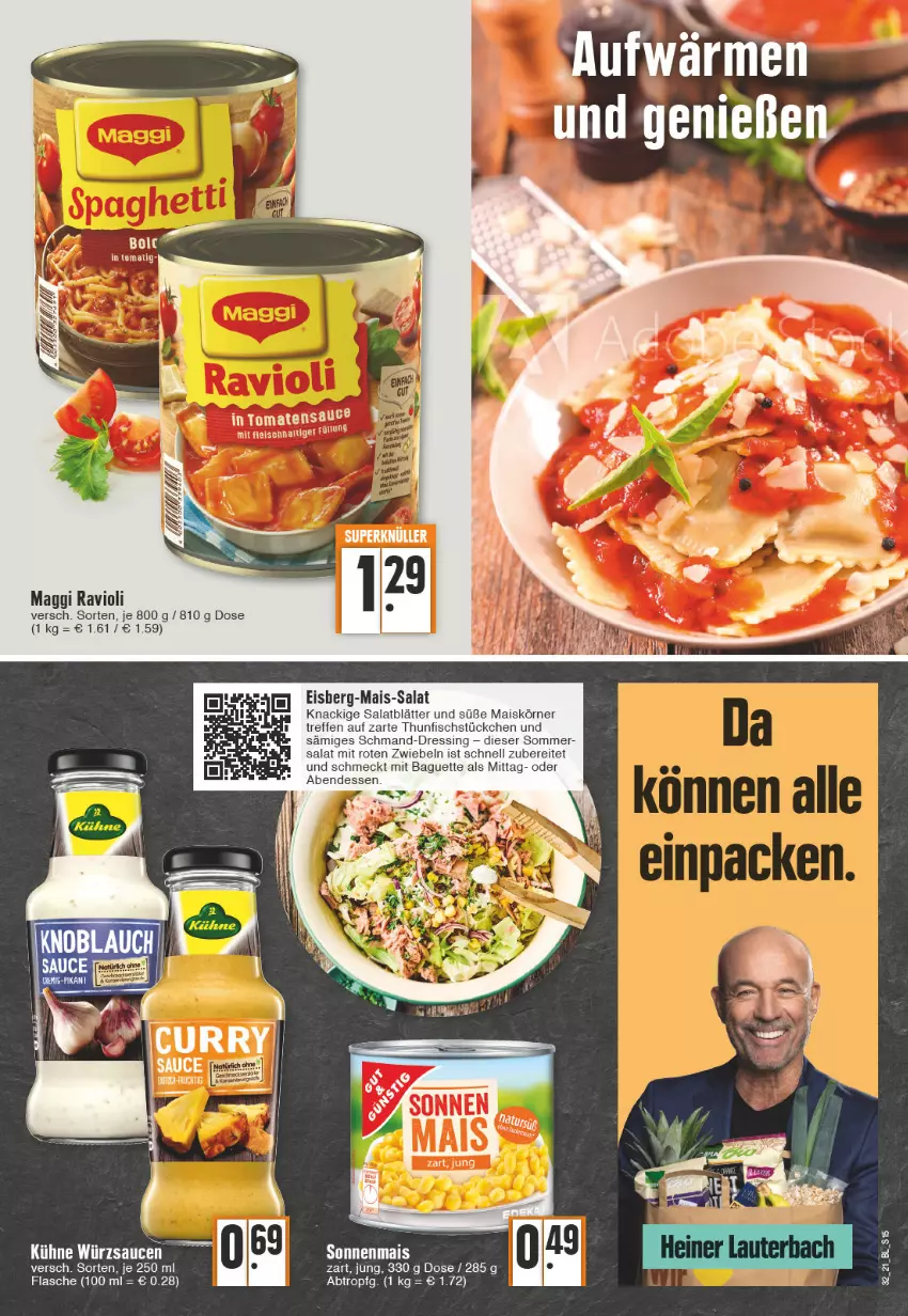 Aktueller Prospekt Edeka - Angebote der Woche - von 09.08 bis 14.08.2021 - strona 15