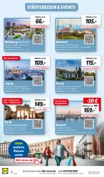 Gazetka promocyjna Lidl - Traumziele weltweit - Gazetka - ważna od 15.09 do 15.09.2023 - strona 14 - produkty: auto, Bad, buch, cin, eier, eis, gutschein, leonardo, reis, reiseveranstalter, Ti, uhr, weber