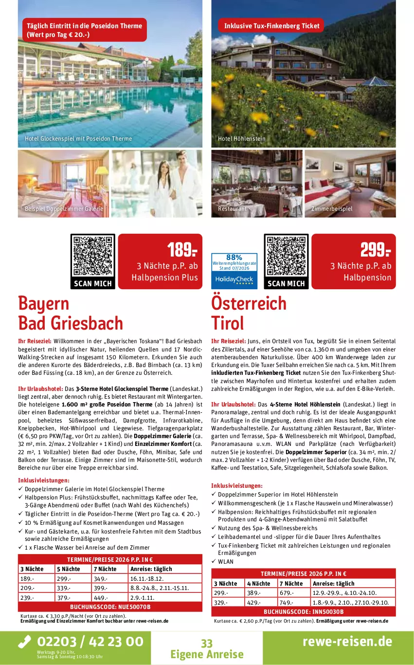 Aktueller Prospekt Rewe Reisen - Reiseprospekt - von 31.07 bis 28.08.2026 - strona 33 - produkty: Alwa, auer, axe, Bad, Bademantel, buch, dusche, E-Bike, eis, elle, flasche, Garten, inklusivleistungen, innenpool, kaffee, Kinder, kneipp, kosmetik, küche, Küchen, kurtaxe, LG, Liege, mais, Mantel, mineralwasser, natur, Ofen, pool, rama, reis, rwe, salat, schlafsofa, slip, Slipper, Sofa, tee, Ti, uhr, wasser, wein, wellnessbereich, Whirlpool, zimmerbeispiel, ZTE