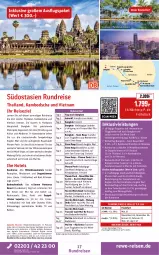 Gazetka promocyjna Rewe Reisen - Reiseprospekt - Gazetka - ważna od 28.08 do 28.08.2026 - strona 17 - produkty: Bad, buch, deutschsprachige reiseleitung, dusche, eis, Elan, elle, gin, inklusivleistungen, lion, Metro, Mode, pool, pril, reis, reiseverlauf, rel, rezept, Ti, tisch, uhr