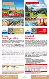 Gazetka promocyjna Rewe Reisen - Reiseprospekt - Gazetka - ważna od 28.08 do 28.08.2026 - strona 26 - produkty: angebot, auer, axe, Bad, ball, Berger, bier, Brei, buch, drink, drinks, dusche, eis, ente, Fußball, getränk, getränke, inklusivleistungen, innenpool, Kinder, küche, Küchen, kurtaxe, LG, Liege, mab, Mountainbike, pool, rama, reis, rum, rwe, Sport, Ti, tisch, uhr, wasser, Wassersport, wein