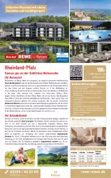 Gazetka promocyjna Rewe Reisen - Reiseprospekt - Gazetka - ważna od 28.08 do 28.08.2026 - strona 29 - produkty: auto, axe, Bad, buch, dusche, eis, gutes essen, HP, inklusivleistungen, küche, Küchen, kurtaxe, leine, Liege, Mode, natur, nuss, pavillon, reis, rwe, SANTE, speyer, Ti, tisch, uhr, wein