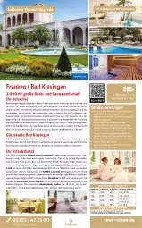 Gazetka promocyjna Rewe Reisen - Reiseprospekt - Gazetka - ważna od 28.08 do 28.08.2026 - strona 31 - produkty: alkohol, alkoholfreie getränke, Amber, aqua, asti, auer, axe, Bad, Bademantel, Bank, Bau, bier, bismarck, brunnen, buch, dusche, eis, ente, erde, Fulda, Garten, getränk, getränke, inklusivleistungen, kraft, kühlschrank, kurtaxe, Mantel, Mode, ndk, reis, rosen, rum, Schrank, slip, Slipper, Sport, Thea, Ti, uhr, wasser, wein, ZTE