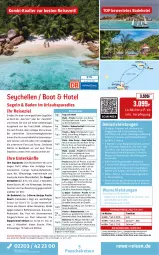 Gazetka promocyjna Rewe Reisen - Reiseprospekt - Gazetka - ważna od 28.08 do 28.08.2026 - strona 5 - produkty: Bad, bett, buch, deutschsprachige reiseleitung, dusche, eis, elle, ente, getränk, getränke, grill, Heu, hipp, inklusivleistungen, Kajak, küche, kuchen, Laufen, Liege, natur, pool, reis, reiseverlauf, rel, rezept, Ria, rwe, Schal, schirme, tee, Ti, uhr, wasser, ZTE